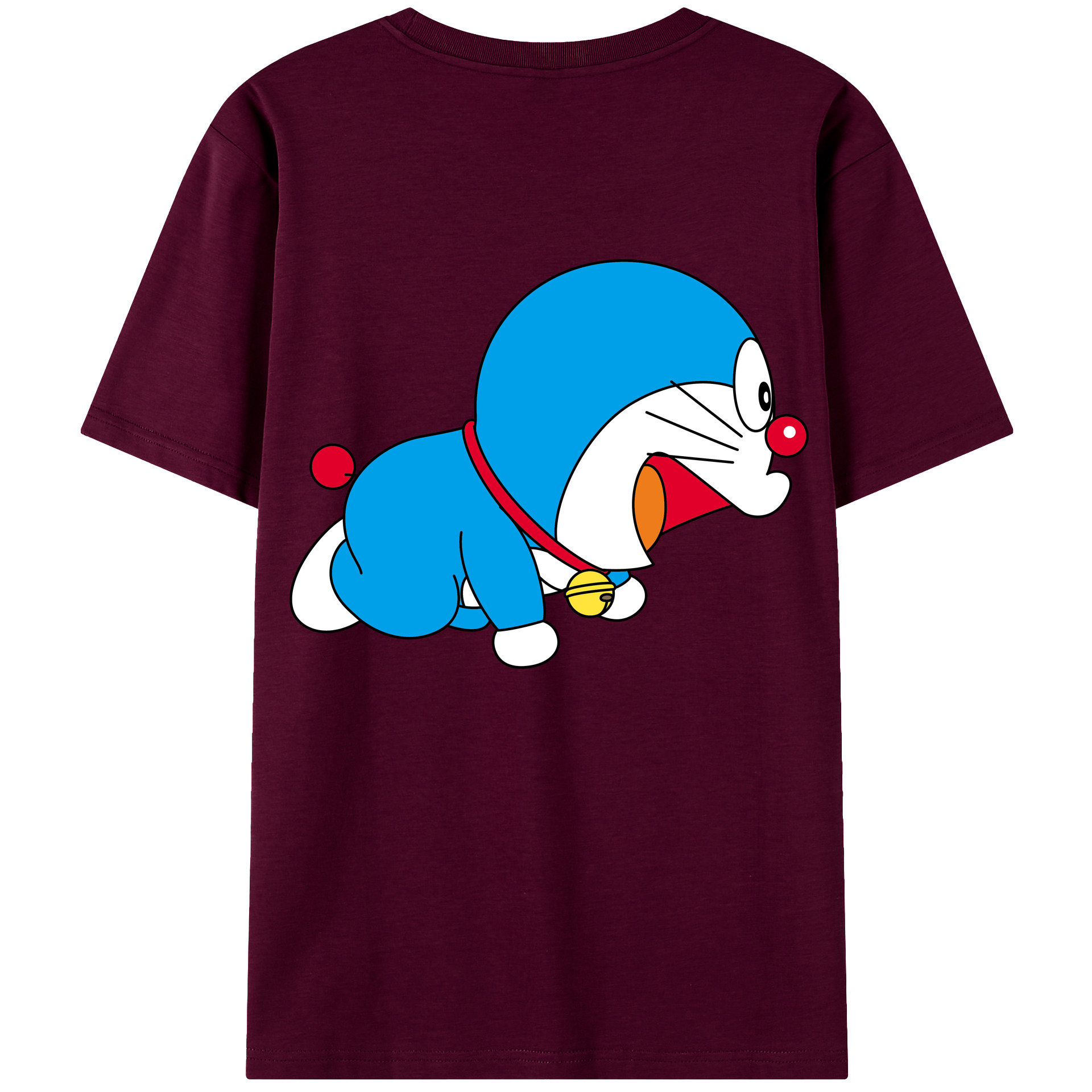 （画像用） ドラえもん Doraemon レディース半袖Tシャツ(バックプリント)